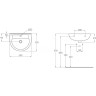 Раковина IDEAL STANDARD Eurovit Plus W424001